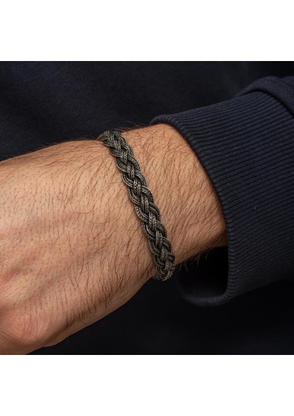 Saç Örgüsü Hasır 925 Gümüş Bileklik Künye fiyatları