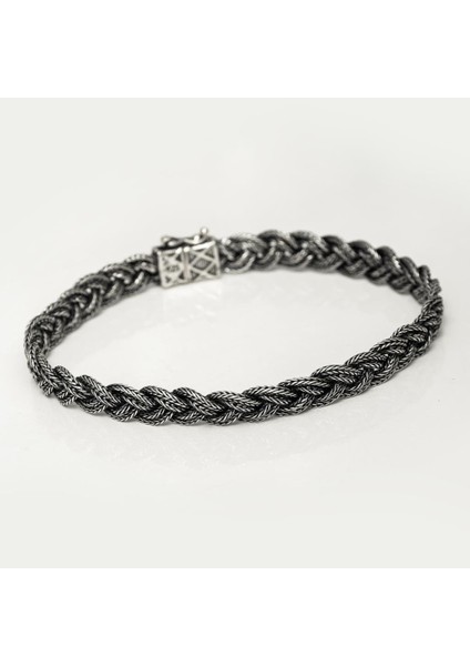 Saç Örgüsü Hasır 925 Gümüş Bileklik Künye fırsatları