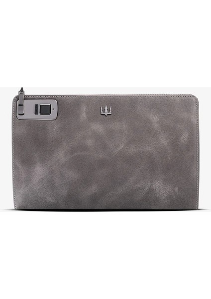 Trace Parmak Izi Okuyucu Hakiki Deri Kişiye Özel İsim Baskılı El Çantası