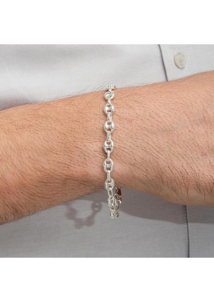 Gemici Halat 925 Ayar Gümüş Erkek Bileklik Künye fırsatları