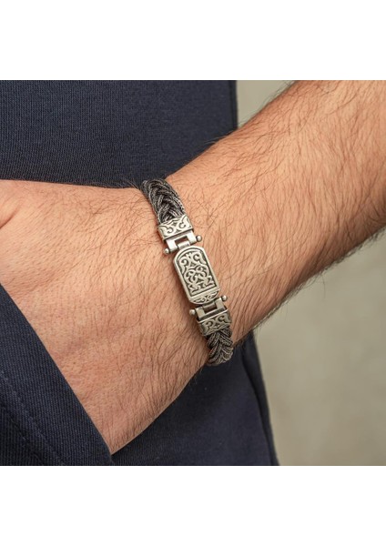 Saç Örgüsü Hasır 925 Gümüş Bileklik Künye indirimleri