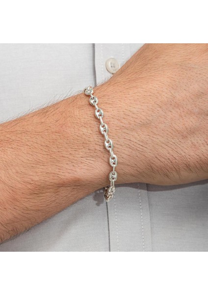 Gemici Halat 925 Ayar Gümüş Erkek Bileklik Künye fırsatları