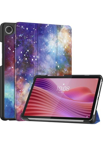 Lenovo Tab One TB-305FU / Tab K9 Için Boyalı Deri Kılıf (Yurt Dışından)