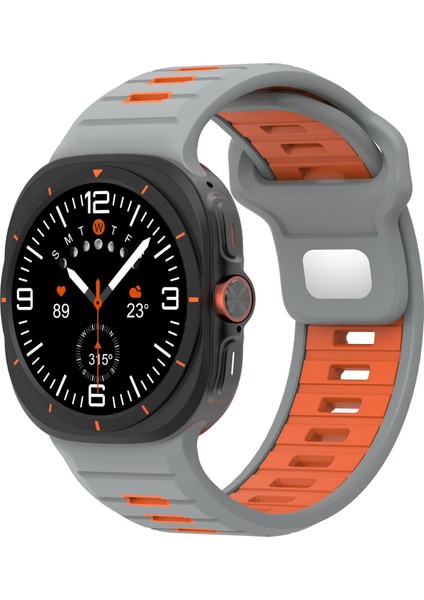 Samsung Galaxy Watch Ultra 47MM / Ultra 2025 Için Silikon Saat Kayışı (Yurt Dışından)