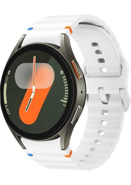 Samsung Galaxy Watch Fe / 7 / 6 / 5 / 4 Için Silikon Kayış (Yurt Dışından)