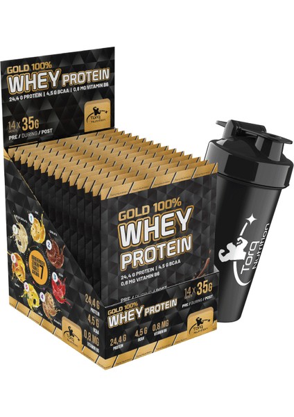 Gold Whey Protein 35 Gr X 14 Şase - Limon