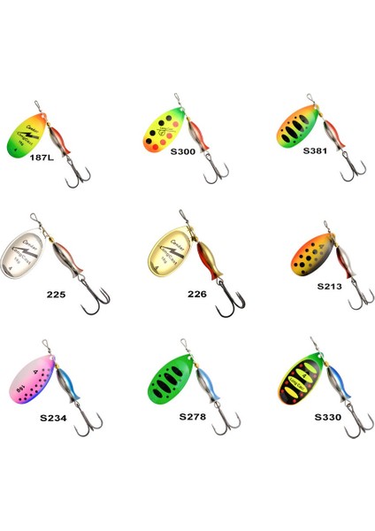 5129 Long Cast Spinner Kaşık No:2 10GR S278