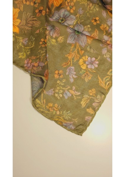 Vintage Bahar Soft Eşarp - Dokuma Pamuk fırsatları