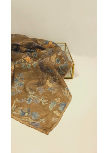 Vintage Bahar Soft Eşarp - Dokuma Pamuk