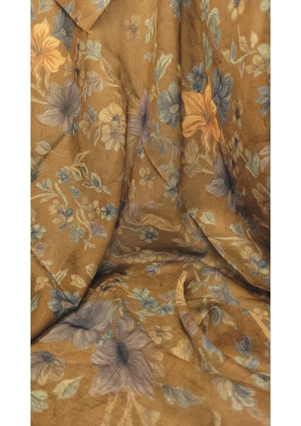 Vintage Bahar Soft Eşarp - Dokuma Pamuk