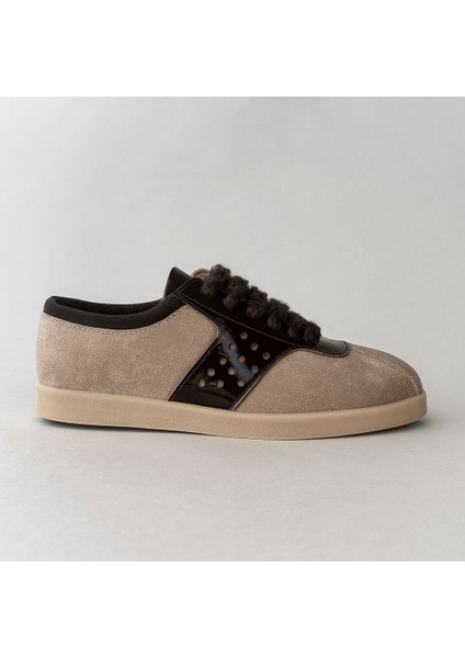 Hakiki Deri Rahat Tabanlı Sneaker