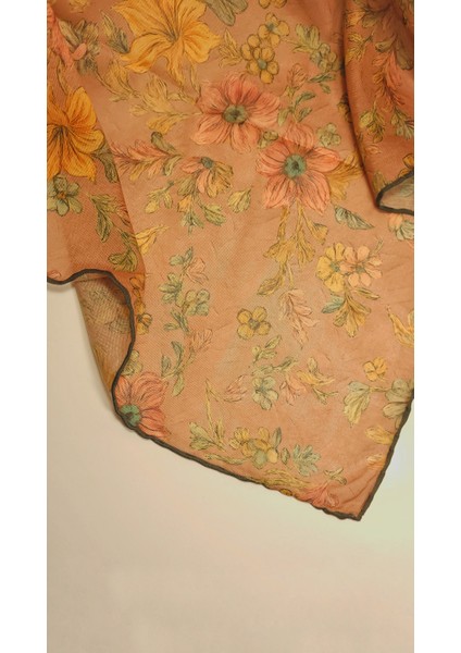 Vintage Bahar Soft Eşarp - Dokuma Pamuk indirimleri