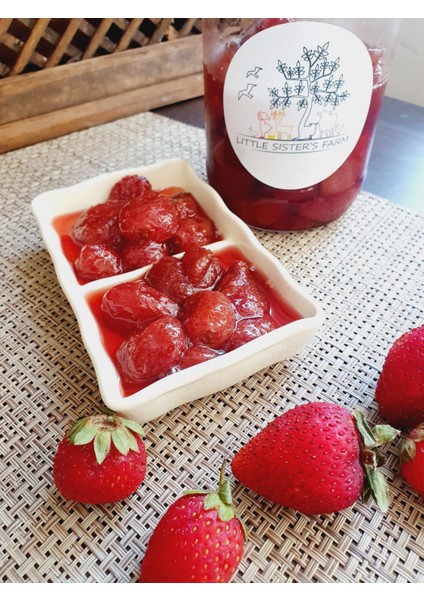 Organik Çilek Reçeli 320G