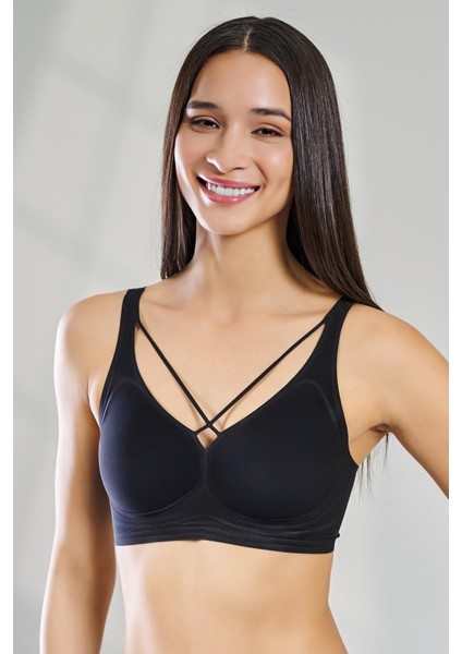 Yeni Inci Iz Yapmayan Lazer Kesim Hafif Sütyen BR110