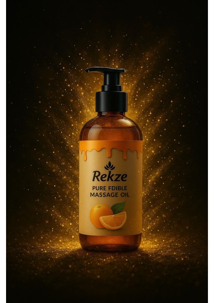 Yenilebilir Portakal Aromalı 4'lü Masaj Yağı – 4x120 ml