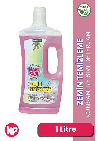 Zemin Temizleme Sıvı Deterjan Bahar Kokulu 1 Litre