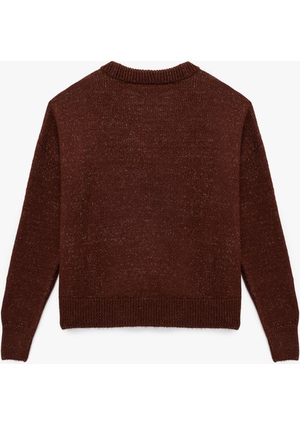 Uzun Kollu Bisiklet Yaka Asimetrik Kesim Triko Kazak fiyatları