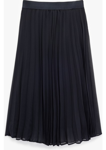 Midi Boy Ince Piliseli Şifon Etek fiyatları