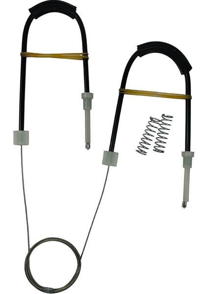 Citroen C4 Için Cam Kriko Mekanizma Teli - Ön