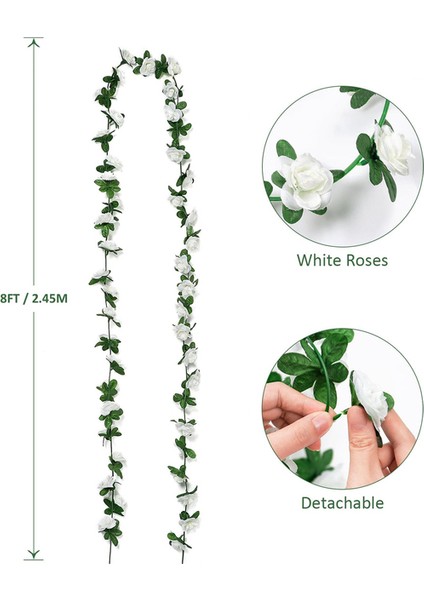 Yapay Gül Sarmaşık Çiçek modelleri