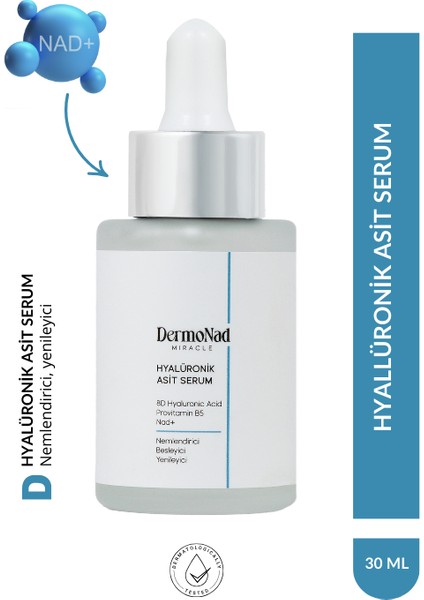 Hyaluronik Asit Serum Nad+ Içerikli 8d Yoğun Nemlendirici