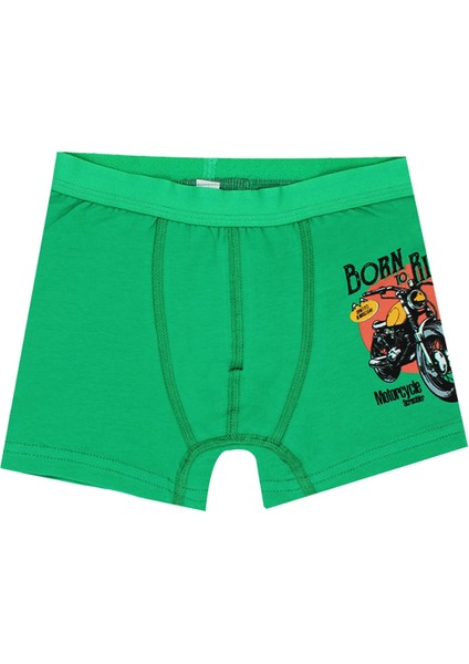 Erkek Çocuk Boxer 3'lü Baskılı (%96 Pamuk - %4 Elastan) modelleri