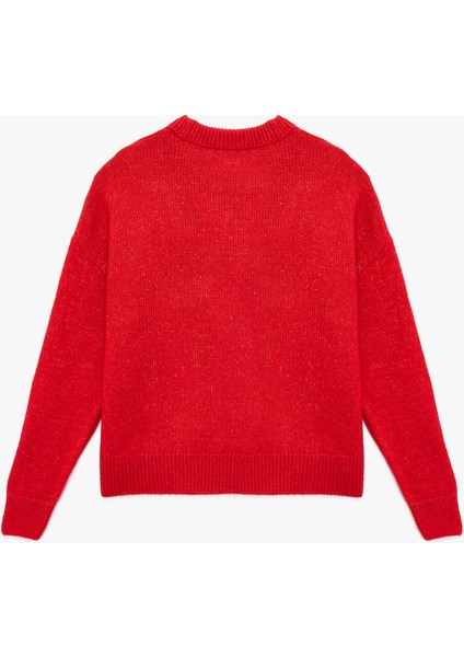 Uzun Kollu Bisiklet Yaka Asimetrik Kesim Triko Kazak fiyatları