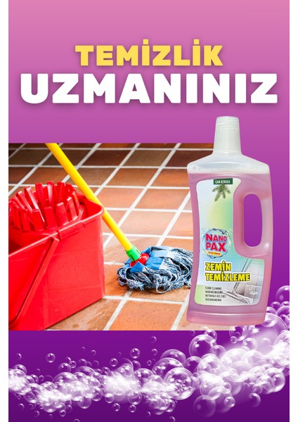 Zemin Temizleme Sıvı Deterjan Bahar Kokulu 2 x 1 Litre fırsatları