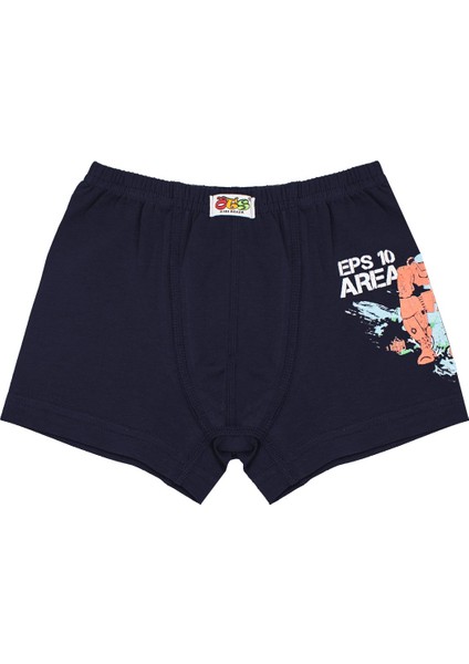 Erkek Çocuk Boxer 3'lü Baskılı (%96 Pamuk - %4 Elastan) fırsatları