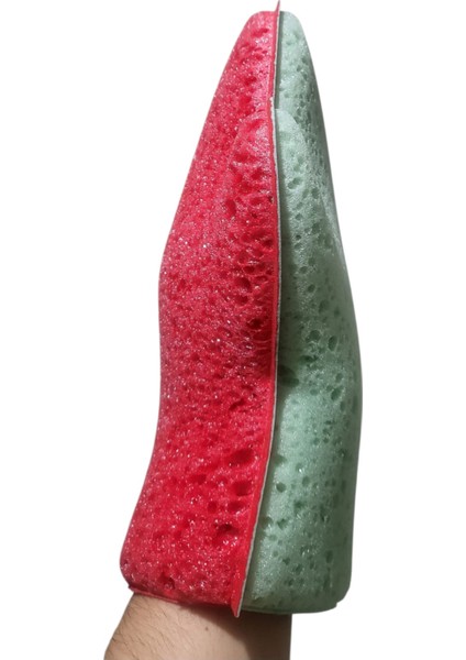 Yumuşak Dokunuş Banyo Eldiven Süngeri