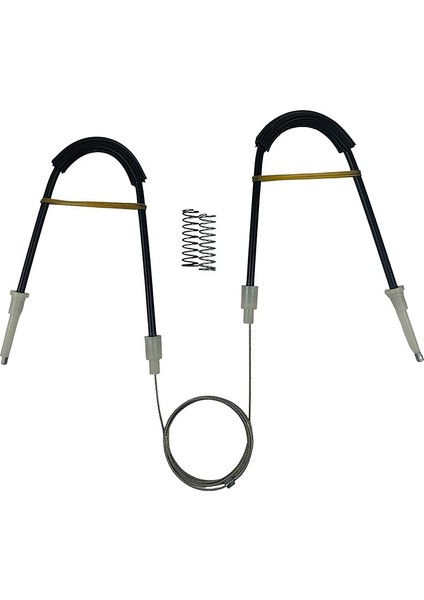 Renault Clio 2 Için Cam Kriko Mekanizma Teli - Ön Sol, Sağ