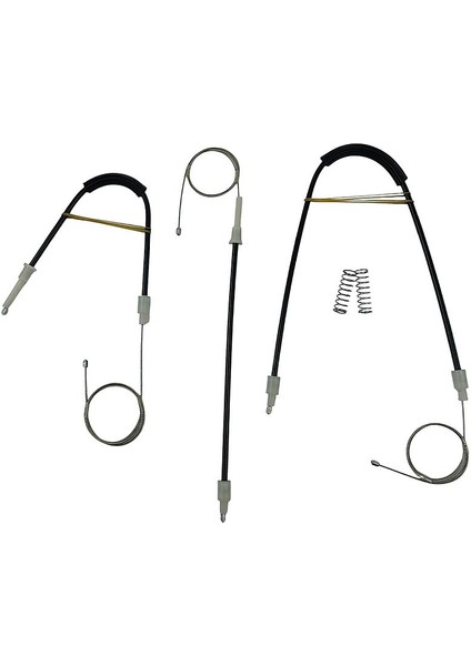 Skoda Fabia Için Cam Kriko Mekanizma Teli - Ön Sol,sağ