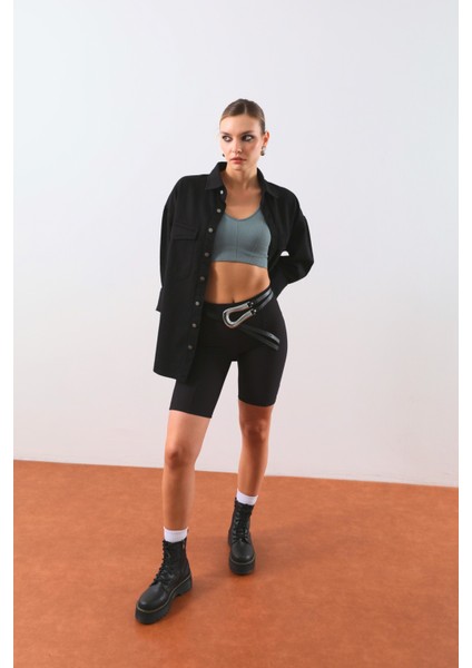 Kadın Siyah Biker fiyatları