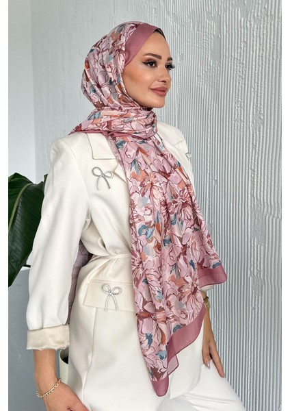 Lotus Çiçek Desen Soft Pamuk Şal fiyatları