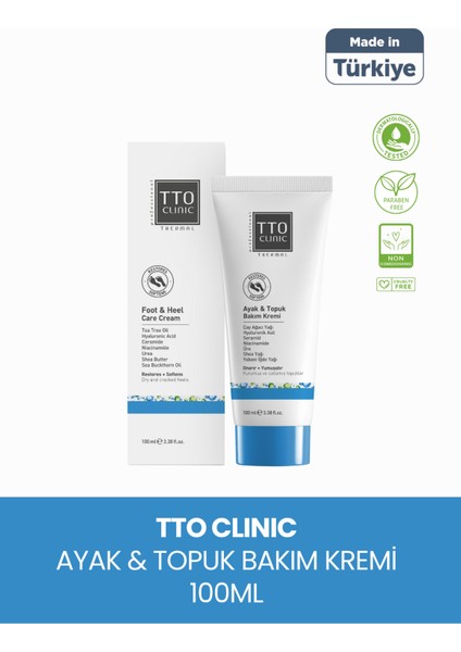 Tto Clınıc Ayak & Topuk Bakım Kremi 100 ml fiyatları