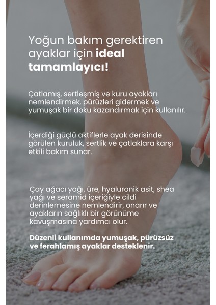 Tto Clınıc Ayak & Topuk Bakım Kremi 100 ml