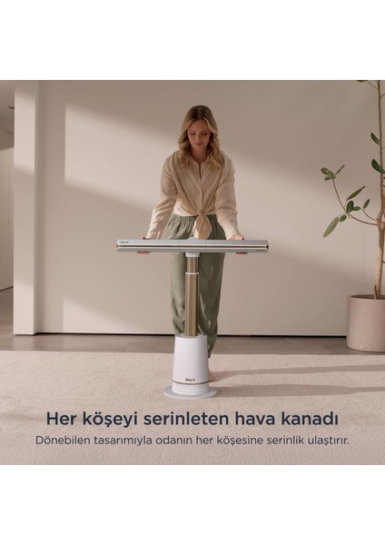 Turboblade Çok Yönlü Yüksek Hızlı Serinletici Fan Beyaz modelleri