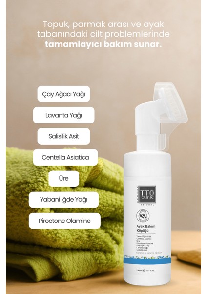 Clinic Ayak Bakım Köpüğü 150 ml indirimleri