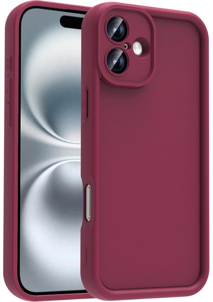 iPhone 16 Plus Kılıf Esnek ve Kamera Korumalı Mummy Silikon Kapak