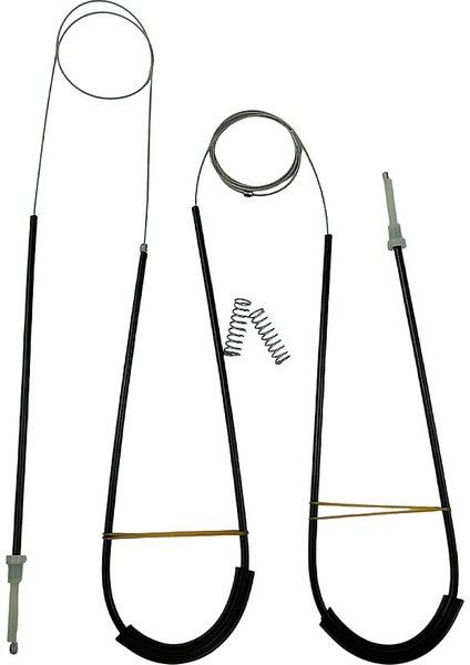 Audi A6 Için Cam Kriko Mekanizma Teli - Ön-Sol,sağ