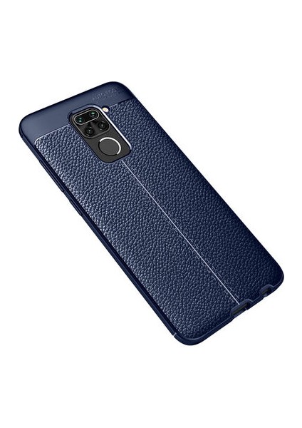 Redmi Note 9 Kılıf Deri Görünümlü Deriko Premium Silikon Kapak