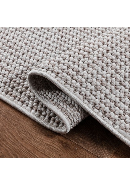 S256 Bej-Beyaz Bukle Halı – Saraz Buklem Koleksiyonu Salon Halısı, Mutfak Halısı, Antre Hol Halısı