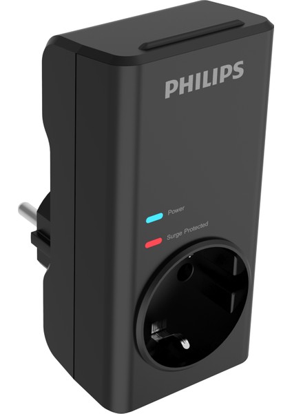 CHP7010B/10 1140 Joule Tekli Akım Korumalı Priz, Siyah modelleri