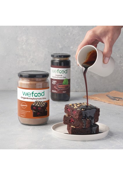 Organik Keçiboynuzu Özü 640 gr (Soğuk Sıkım) 2'li modelleri