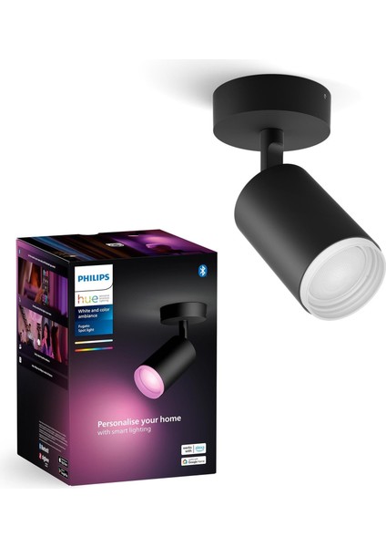 Hue Fugato Akıllı LED Spot Lamba 1X4.2W (Siyah) V2