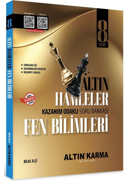 2025ALTIN Karma 8.sınıf Altın Hamleler Fen Bilimleri Soru Bankası
