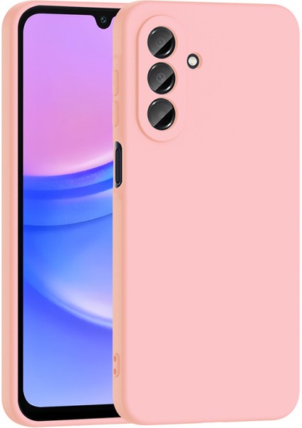 Galaxy A17 Içi Kadife Dolgulu Şık Candy Lansman Silikon Kılıf