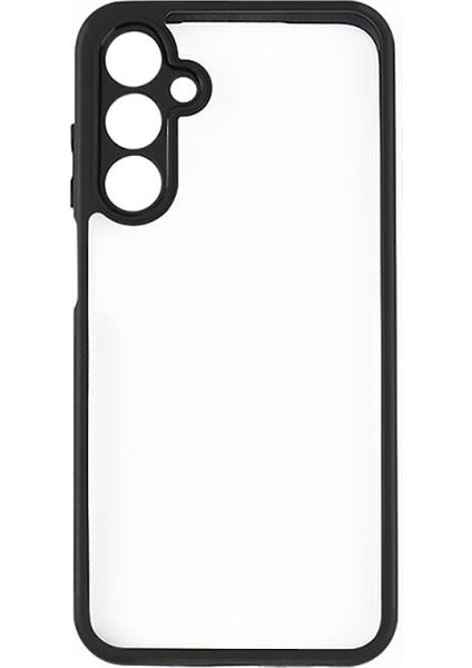 Samsung Galaxy A15 Kılıf Arkası Şeffaf Kenarları Renkli Rascoln Premium Tpu Silikon Kapak