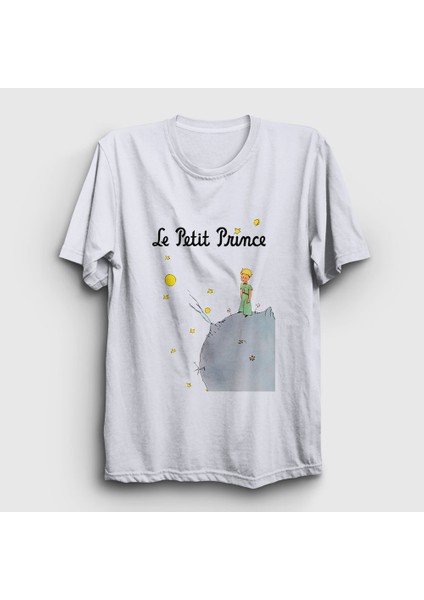 Unisex Beyaz Cover Le Petit Prince Küçük Prens T-Shirt