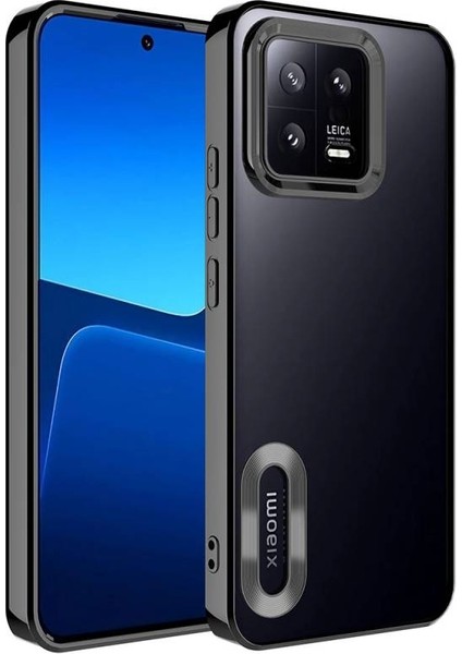Xiaomi Mi 13 Kılıf Köşeleri Parlak Renkli ve Logo Detaylı Chorma Premium Silikon Kapak